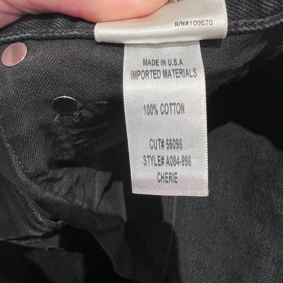 AGOLDE Black Cherie jean - size 26 - Picture 5 of 5